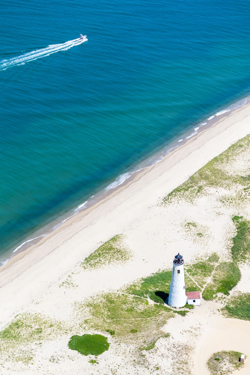 Photography by Gray Malin of Great Point Lighthouse, Nantucket