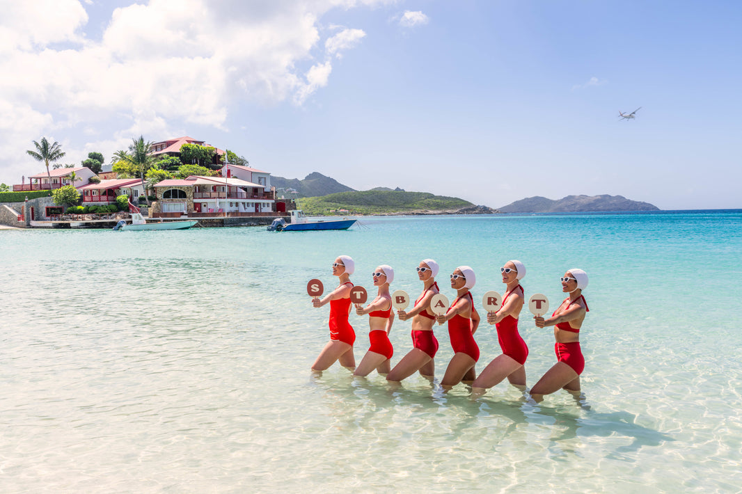 Photography by Gray Malin of Greetings from St. Barths