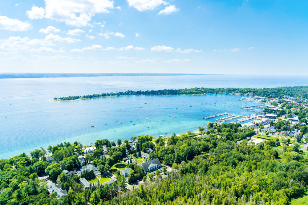 Photography by Gray Malin of Harbor Springs Vista, Michigan