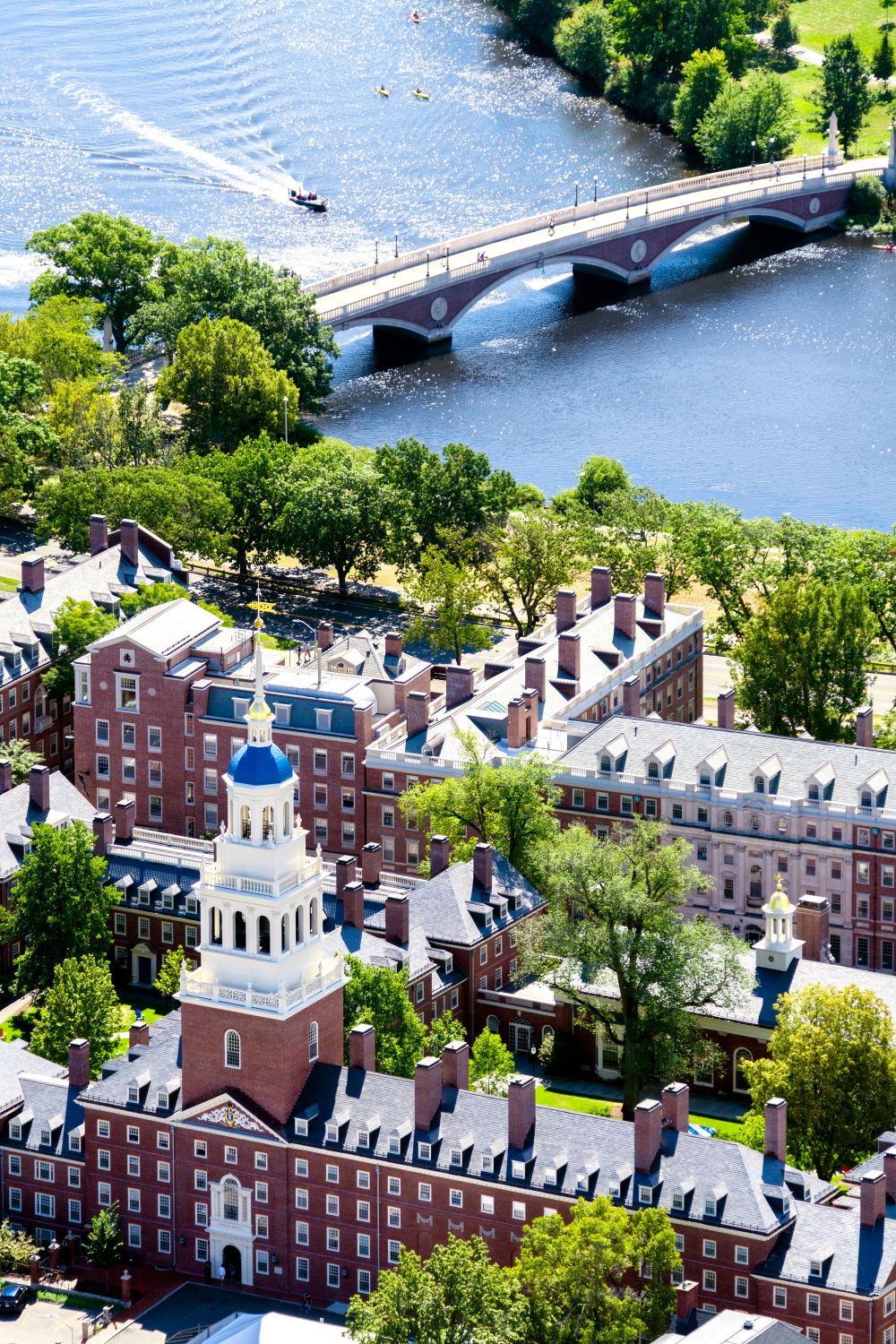 Photography by Gray Malin of Harvard Bridge, Cambridge