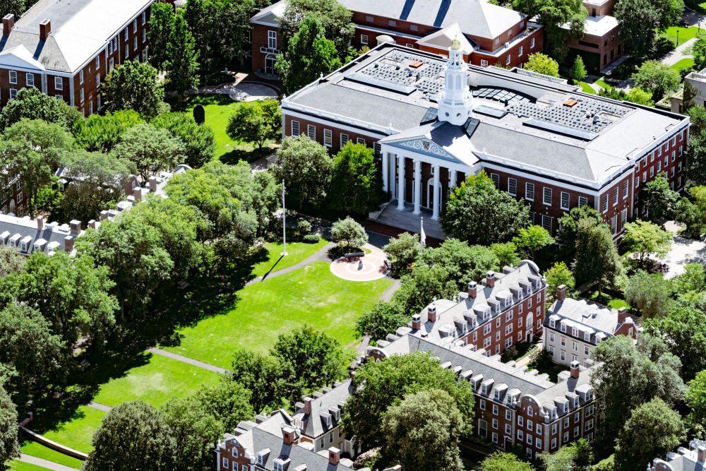 Photography by Gray Malin of Harvard Business School, Boston