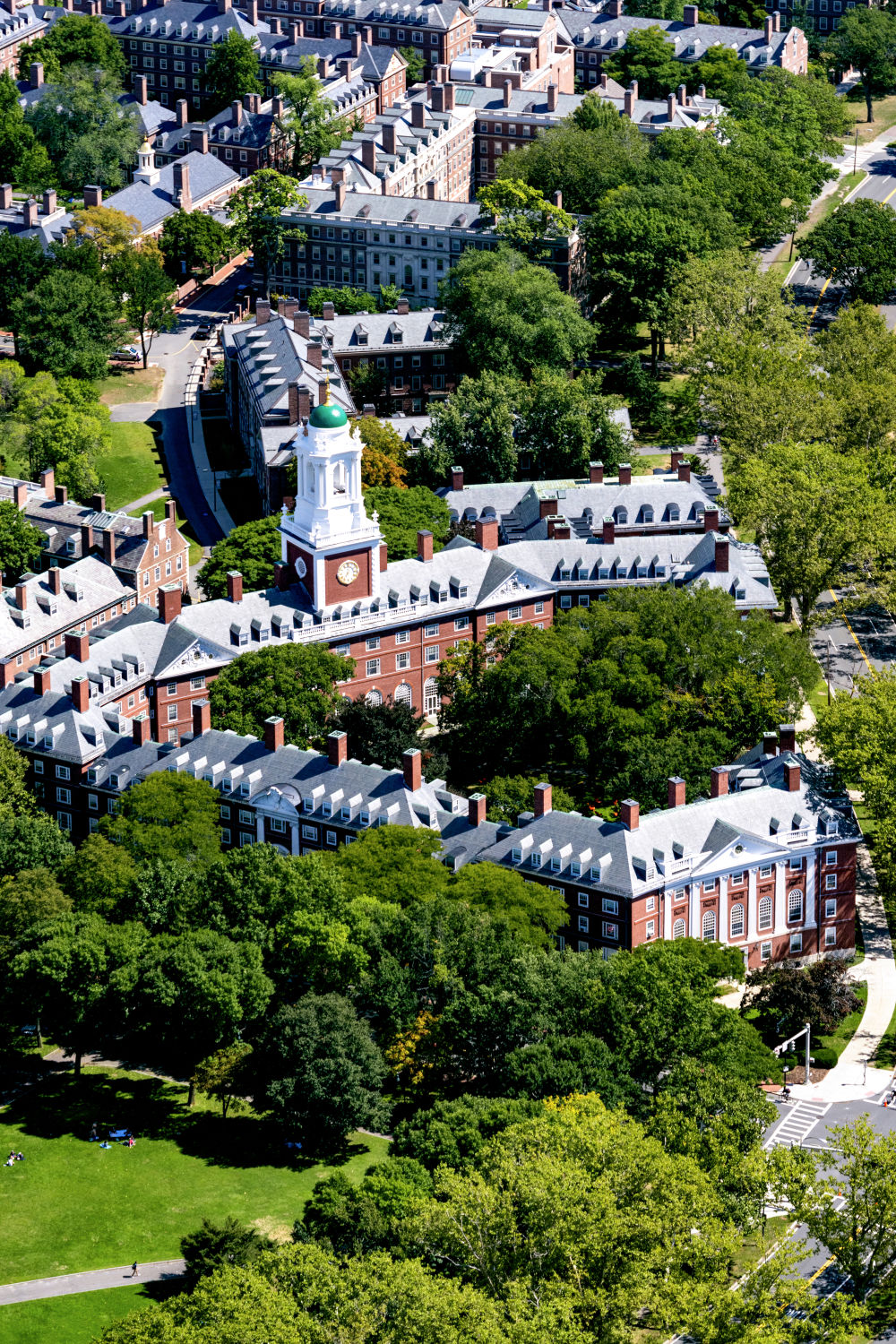 Photography by Gray Malin of Harvard University Campus, Cambridge