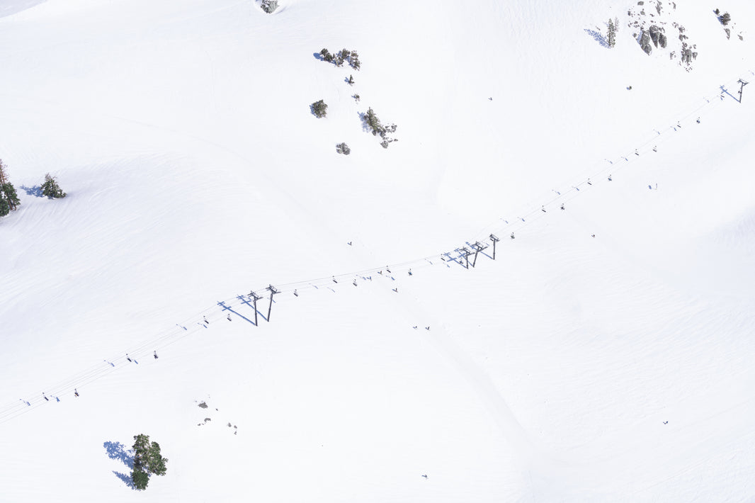 Photography by Gray Malin of Headwall, Palisades, Lake Tahoe