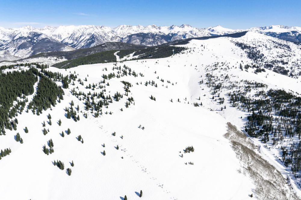 Photography by Gray Malin of High Noon Express, Vail