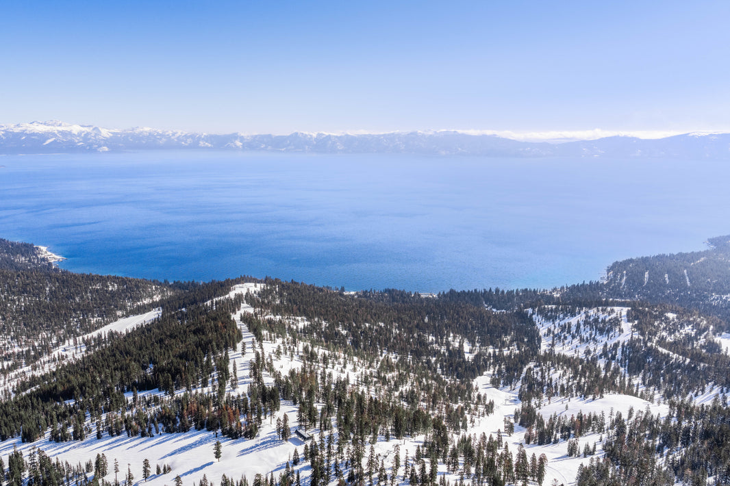 Photography by Gray Malin of Homewood Mountain, Lake Tahoe