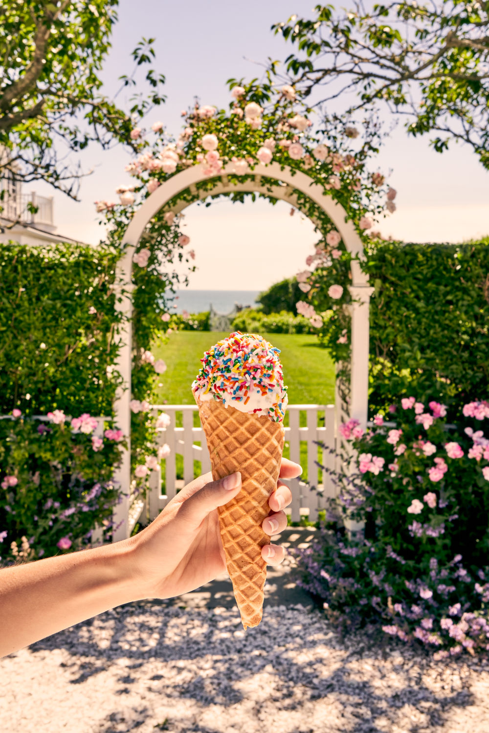 Photography by Gray Malin of Ice Cream Cone, Nantucket