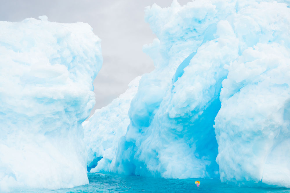 Photography by Gray Malin of Iceberg Landscape, Antarctica