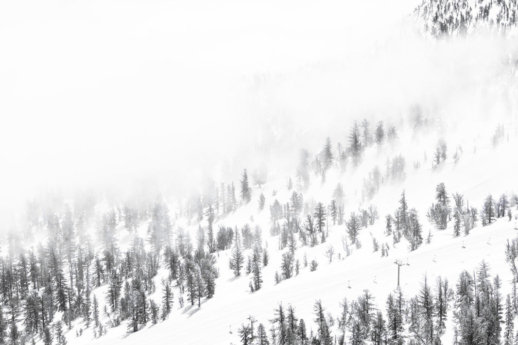 Photography by Gray Malin of In the Clouds, Lake Tahoe
