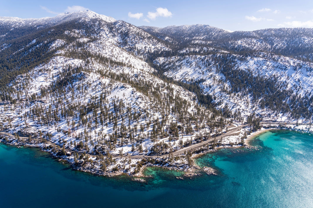 Photography by Gray Malin of Incline Village Snowscape, Lake Tahoe
