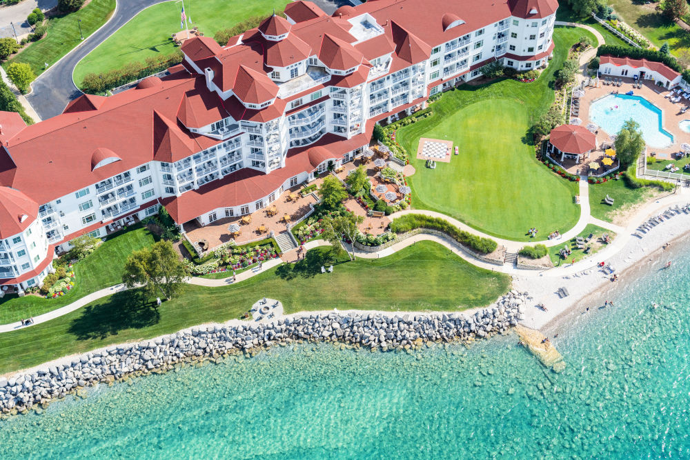 Photography by Gray Malin of Inn at Bay Harbor, Michigan