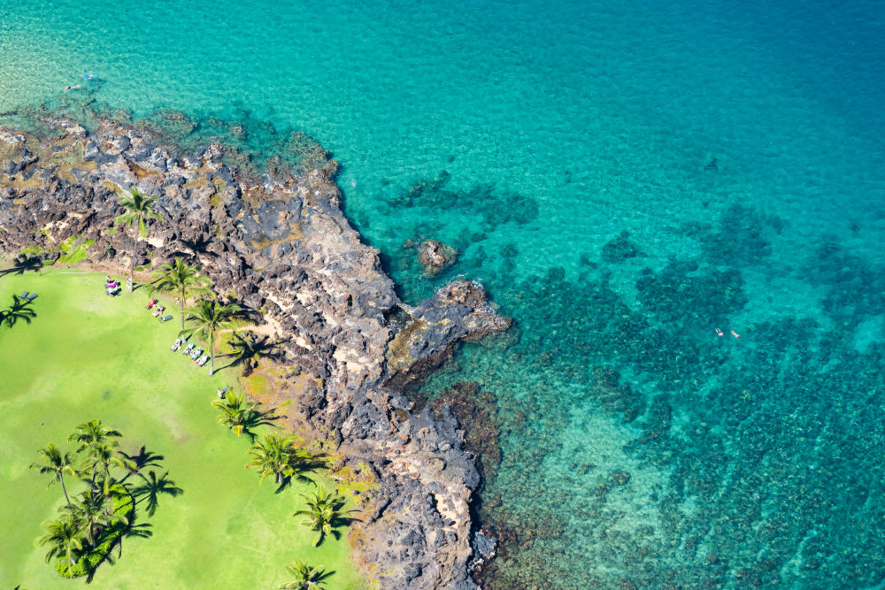 Photography by Gray Malin of Kihei Oceanside Loungers, Maui
