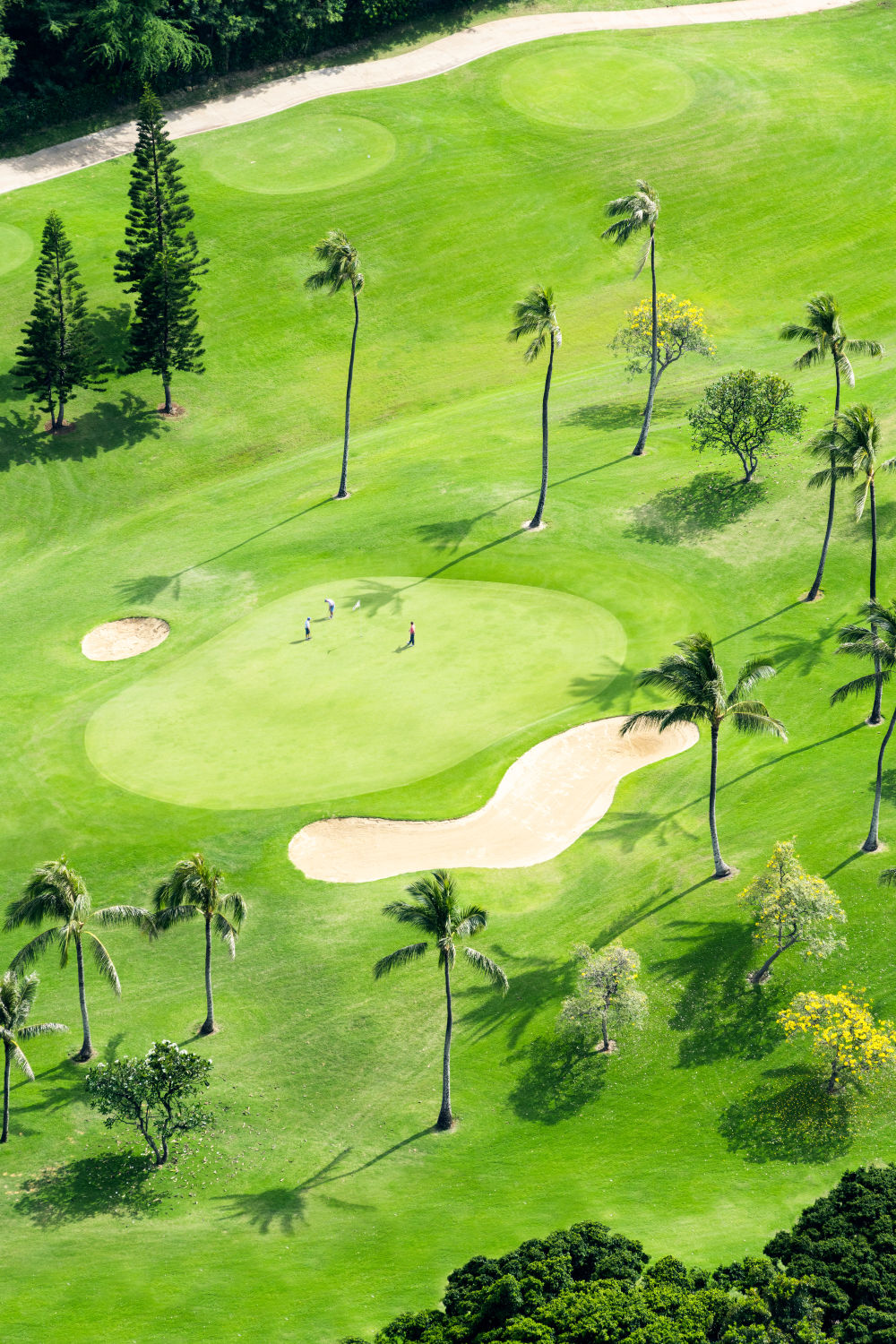 Photography by Gray Malin of Ko Olina Golf Club Vertical, Oahu