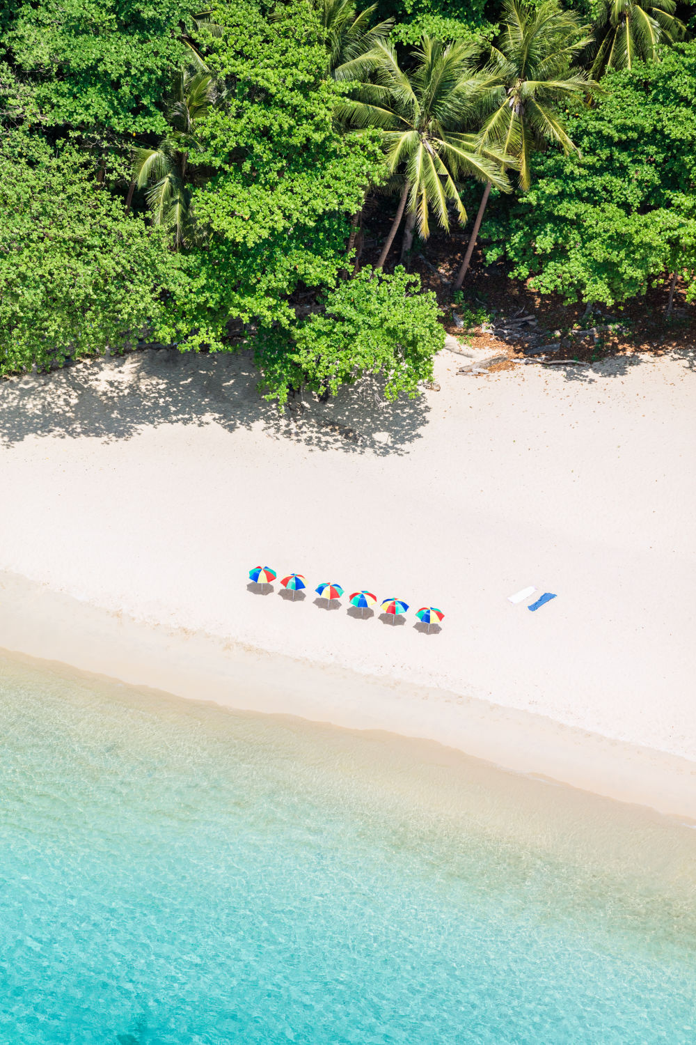 Photography by Gray Malin of Laem Sing Beach, Thailand