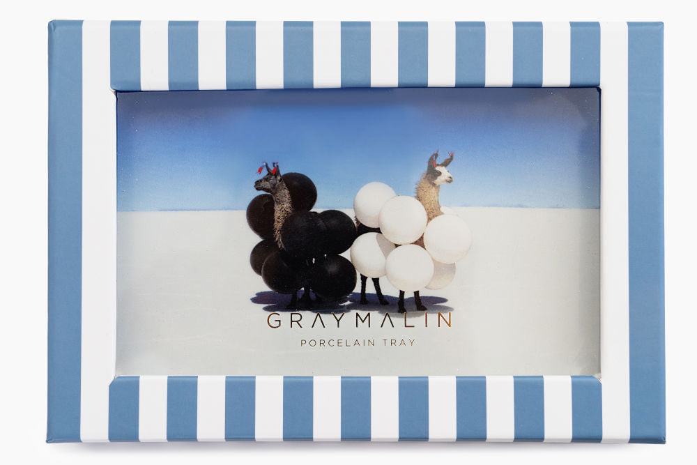 The Llamas Porcelain Tray by Gray Malin