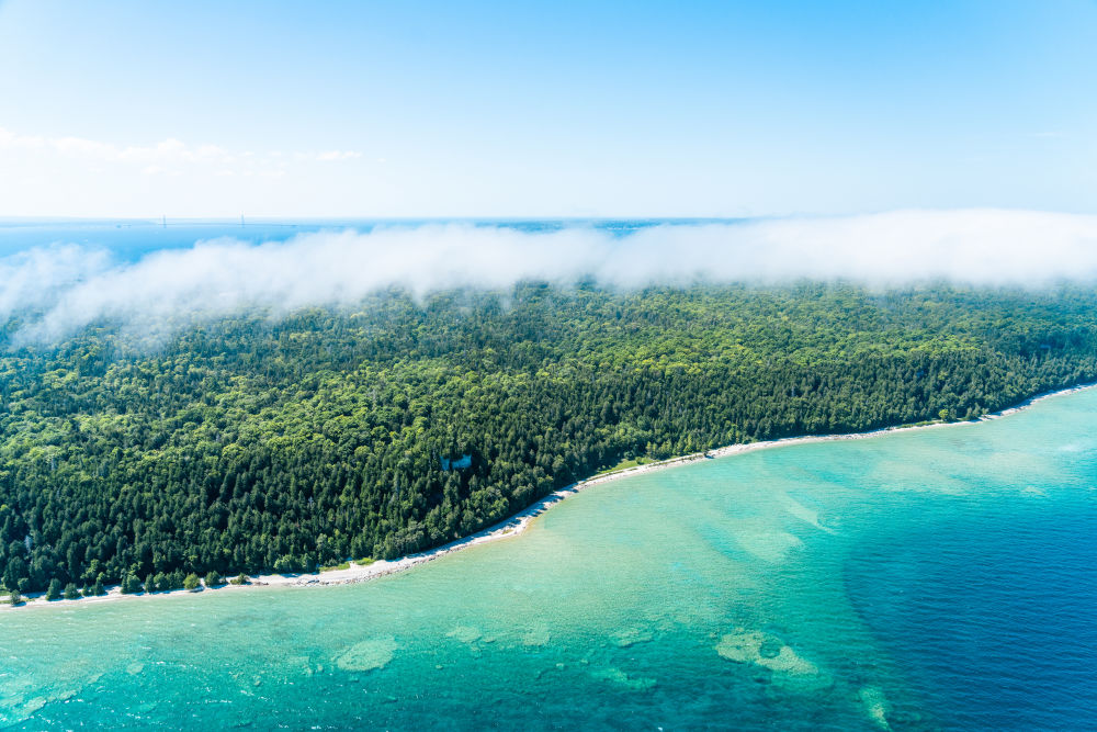 Photography by Gray Malin of Mackinac Island, Michigan