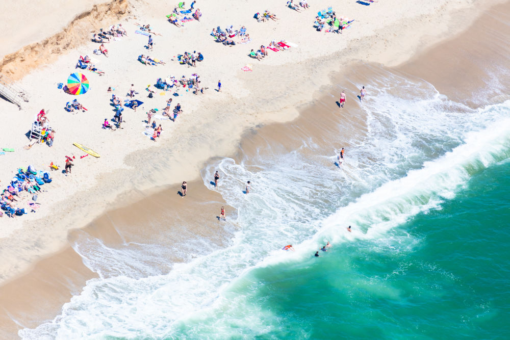 Photography by Gray Malin of Madaket Beach Diagonal, Nantucket