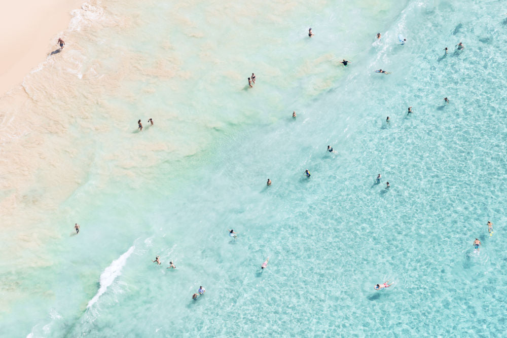 Photography by Gray Malin of Magic Sands Beach
