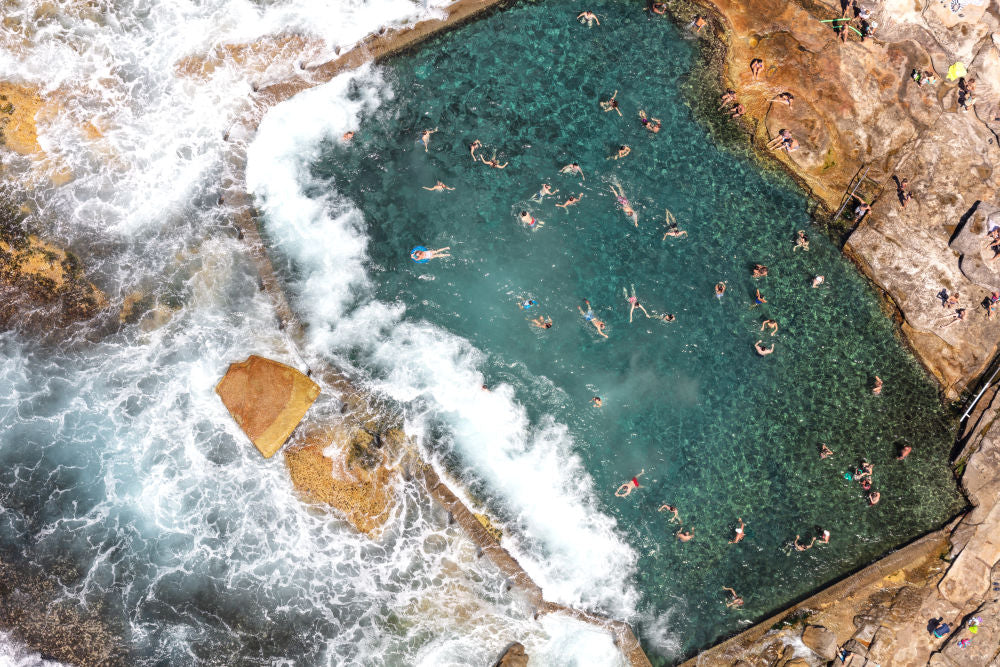 Photography by Gray Malin of Mahon Pool, Sydney