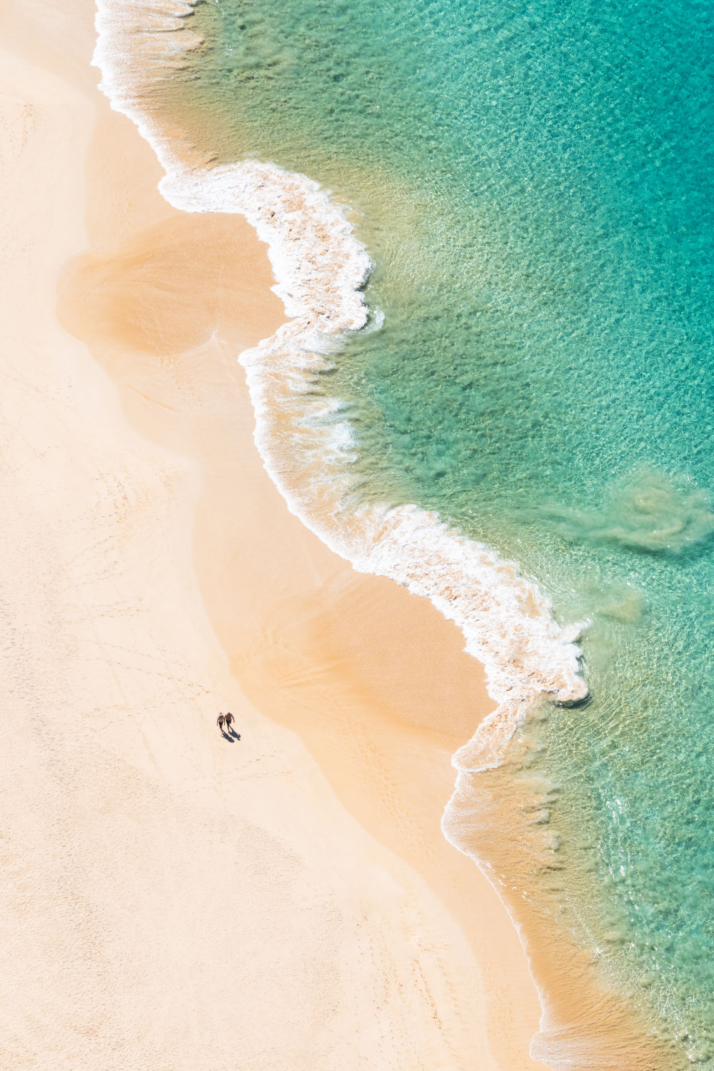 Photography by Gray Malin of Makena Beach Stroll Vertical, Maui
