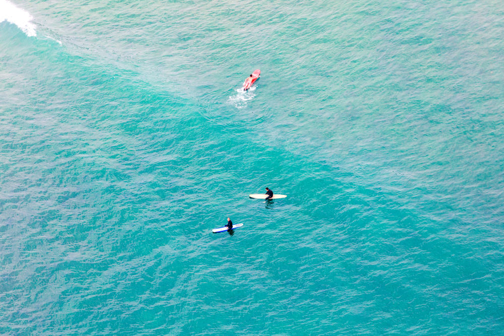 Photography by Gray Malin of Malibu Surfers