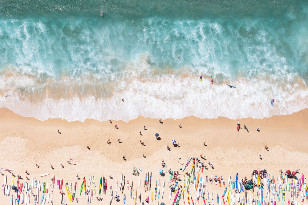 Photography by Gray Malin of Maroubra Beach, Sydney