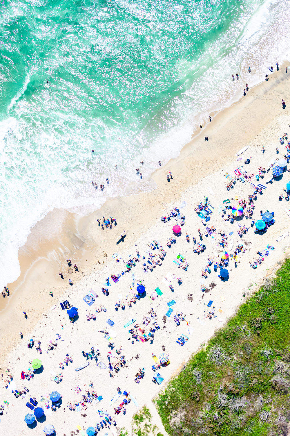 Photography by Gray Malin of Miacomet Beach Vertical, Nantucket