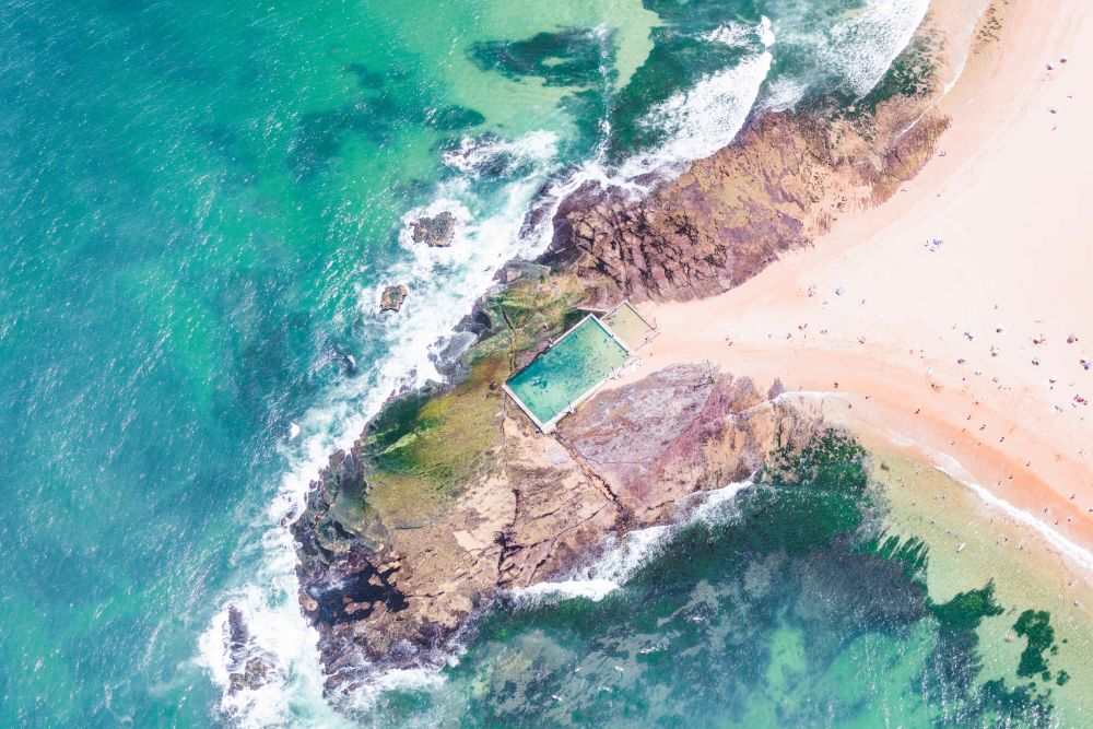 Photography by Gray Malin of Mona Vale Beach Pool
