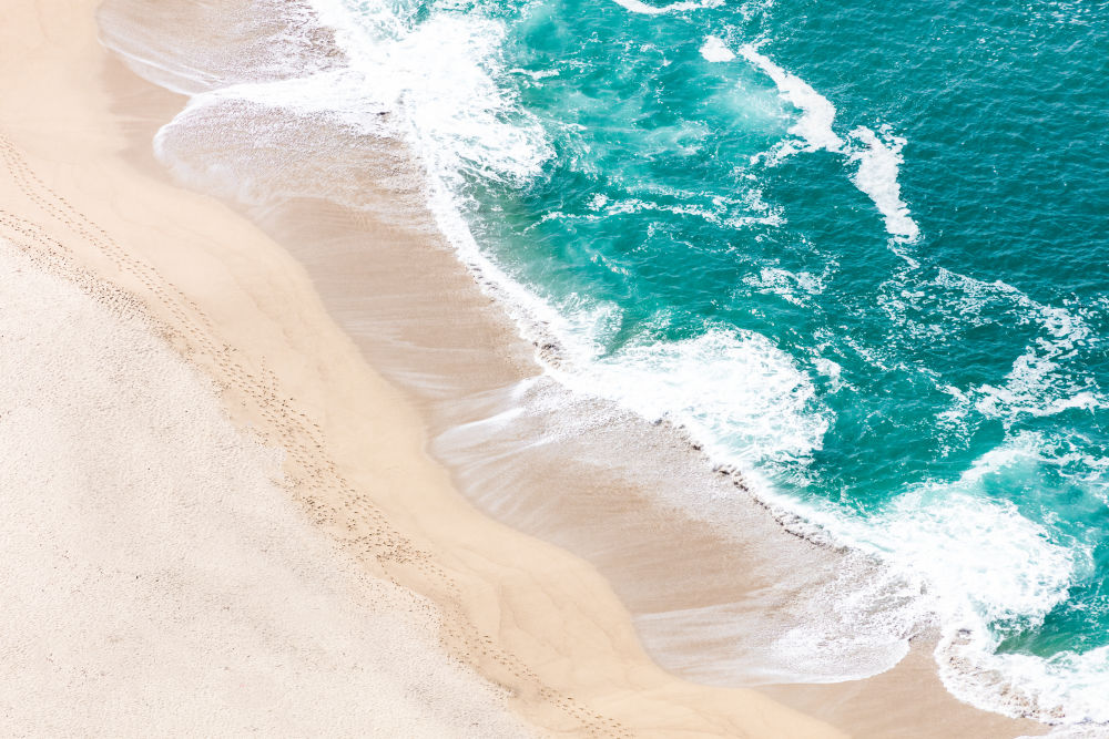 Photography by Gray Malin of Monastery Beach, Carmel