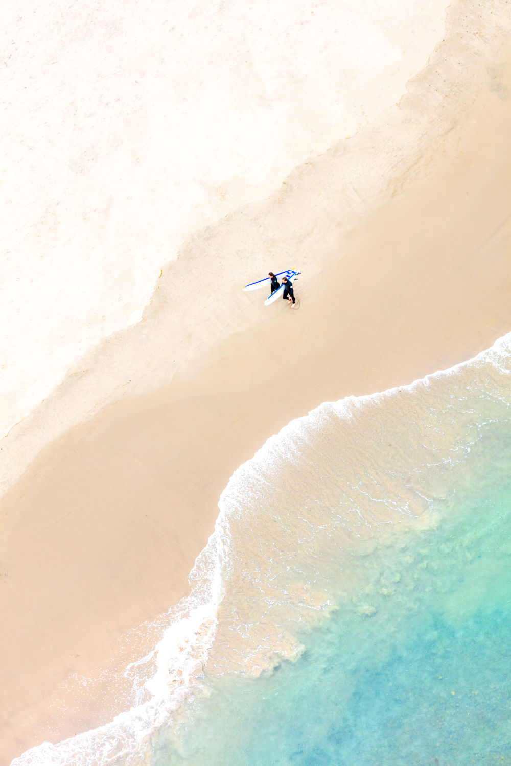 Photography by Gray Malin of Morning Surf, Malibu