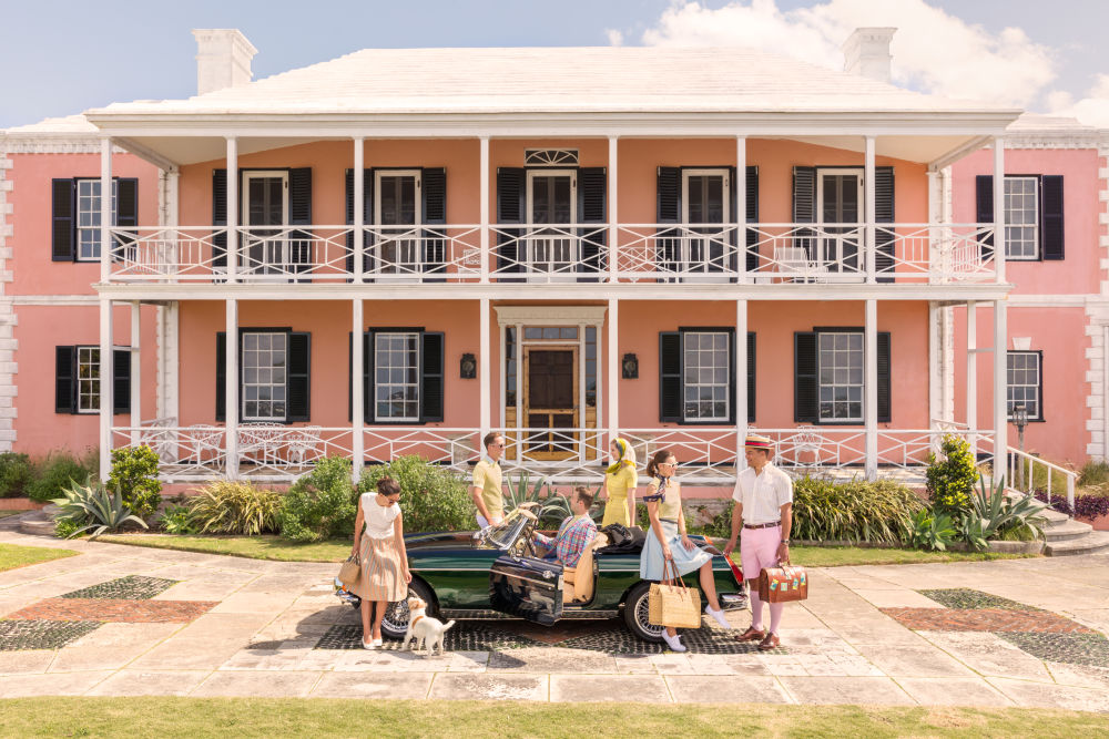 Photography by Gray Malin of Mount Pleasant Horizontal, Bermuda