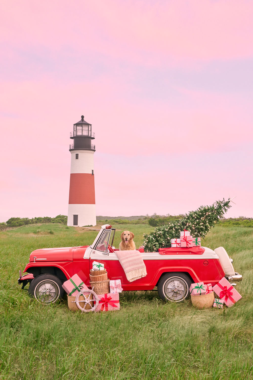 Photography by Gray Malin of Nantucket Holiday, Vertical