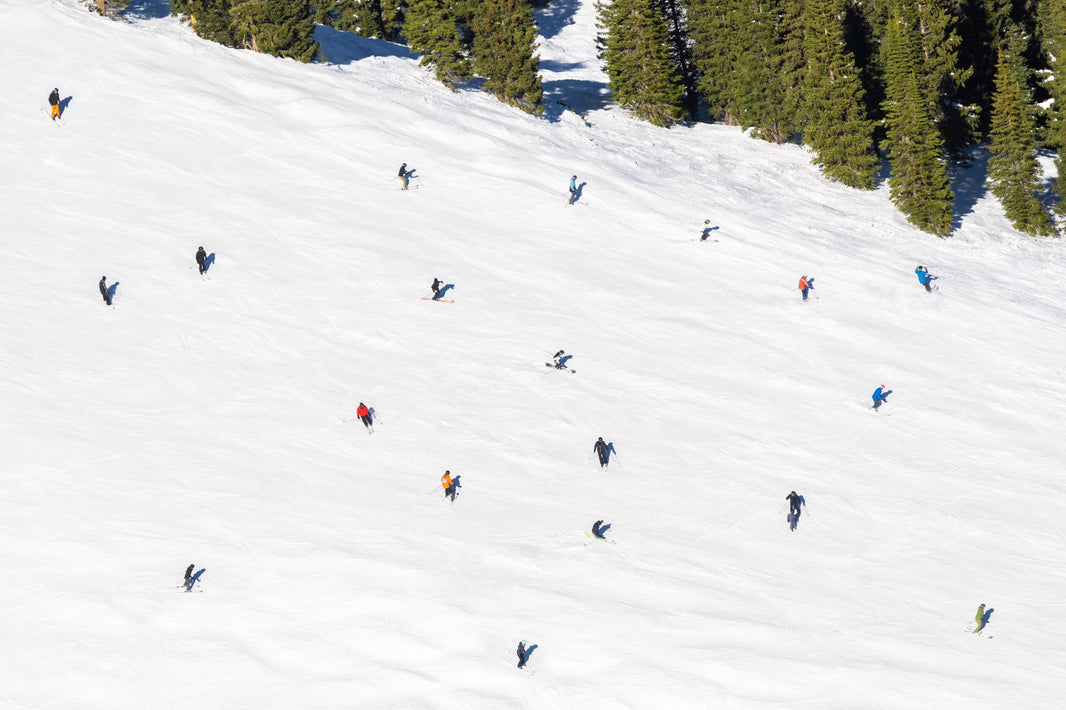 Photography by Gray Malin of Northwoods Skiers, Vail