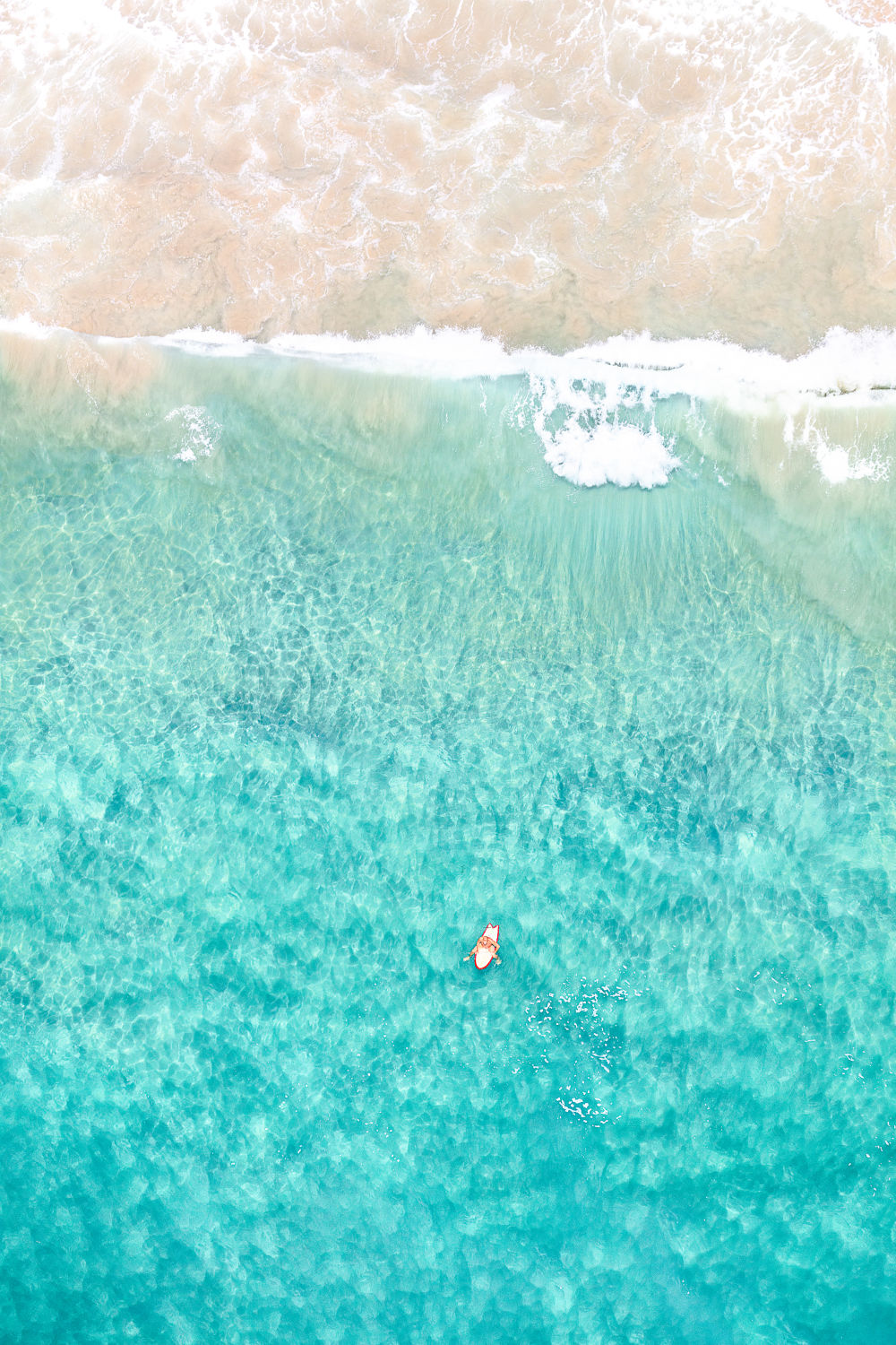 Photography by Gray Malin of Nude Surfer, Black's Beach