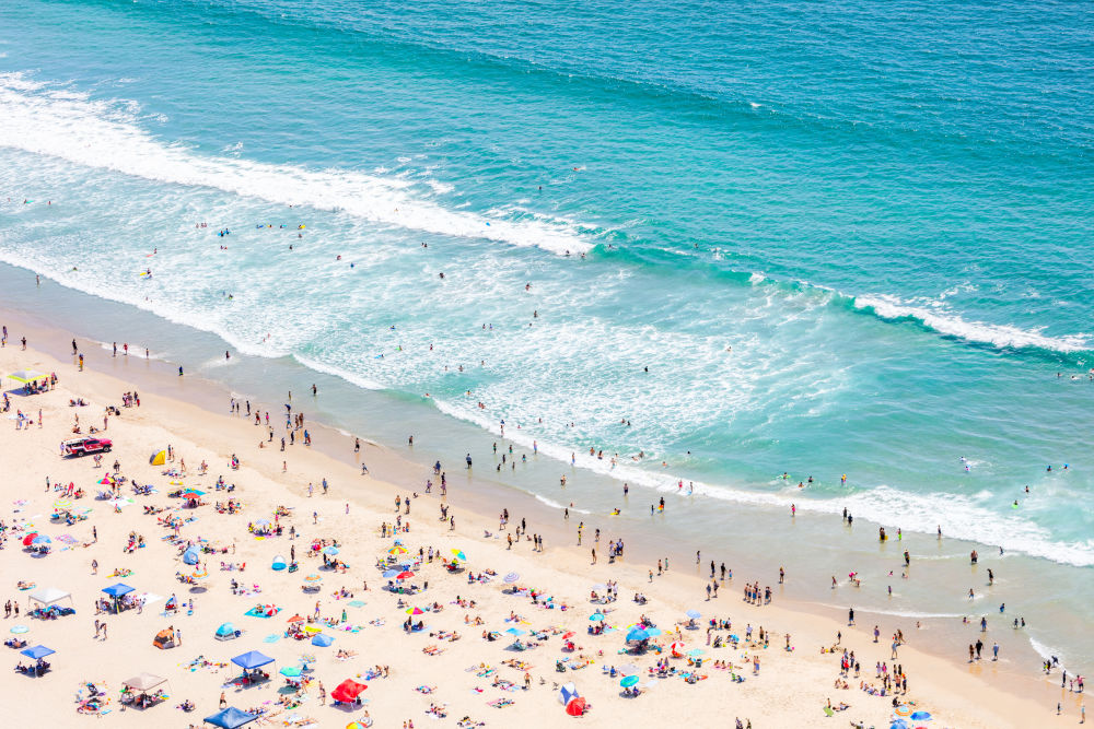 Photography by Gray Malin of Ocean Beach