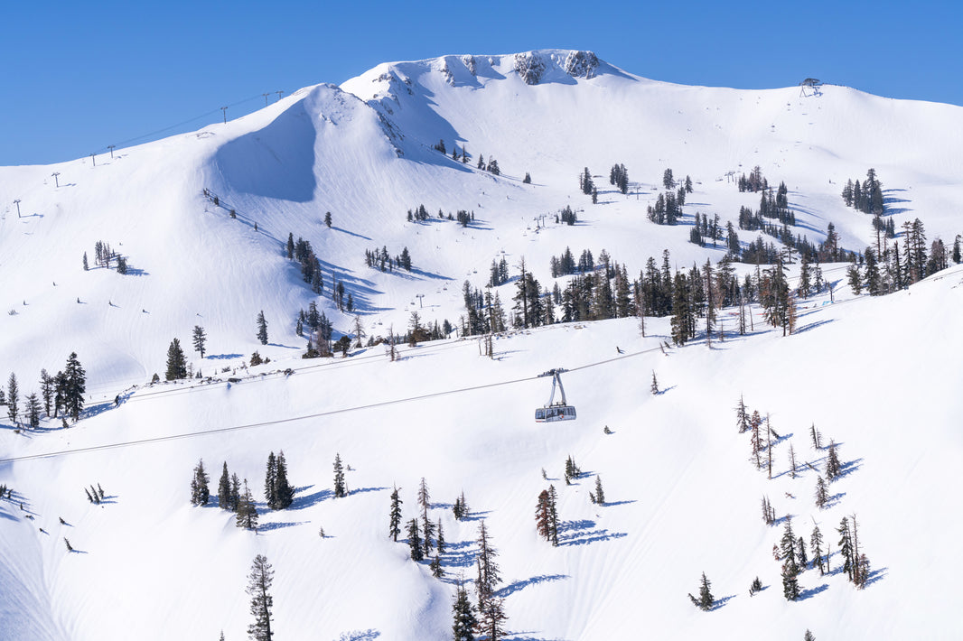 Photography by Gray Malin of Palisades Aerial Tram, Lake Tahoe