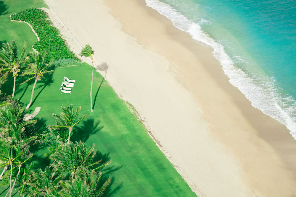 Photography by Gray Malin of Palm Beach Loungers
