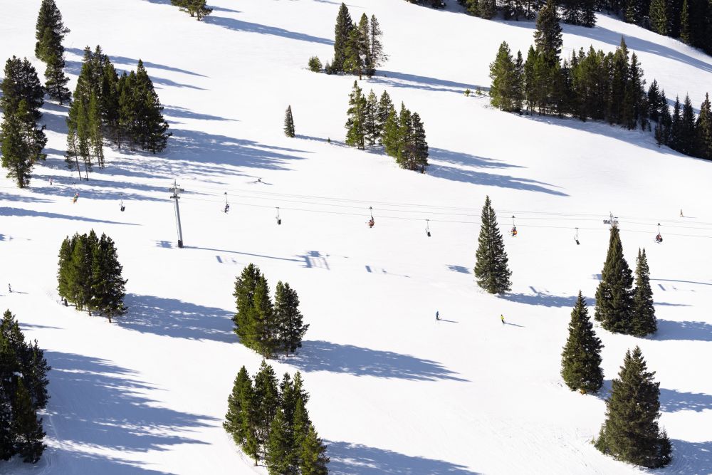 Photography by Gray Malin of Pete's Express, Vail