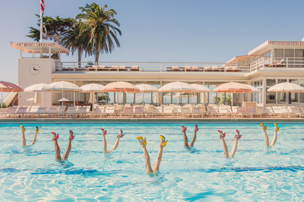 Photography by Gray Malin of Pool Party