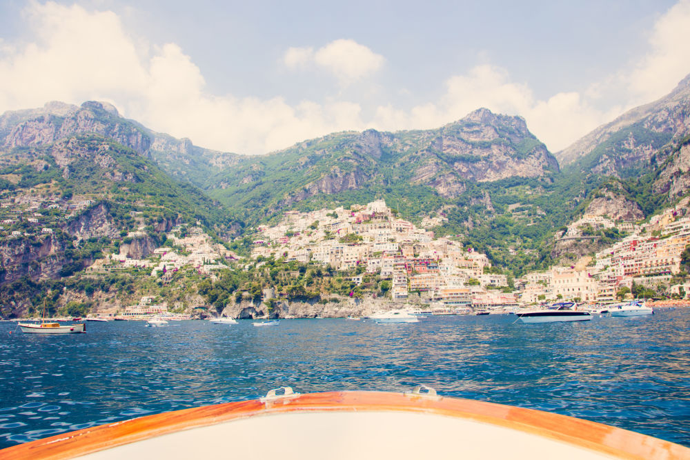 Photography by Gray Malin of Positano Coasting