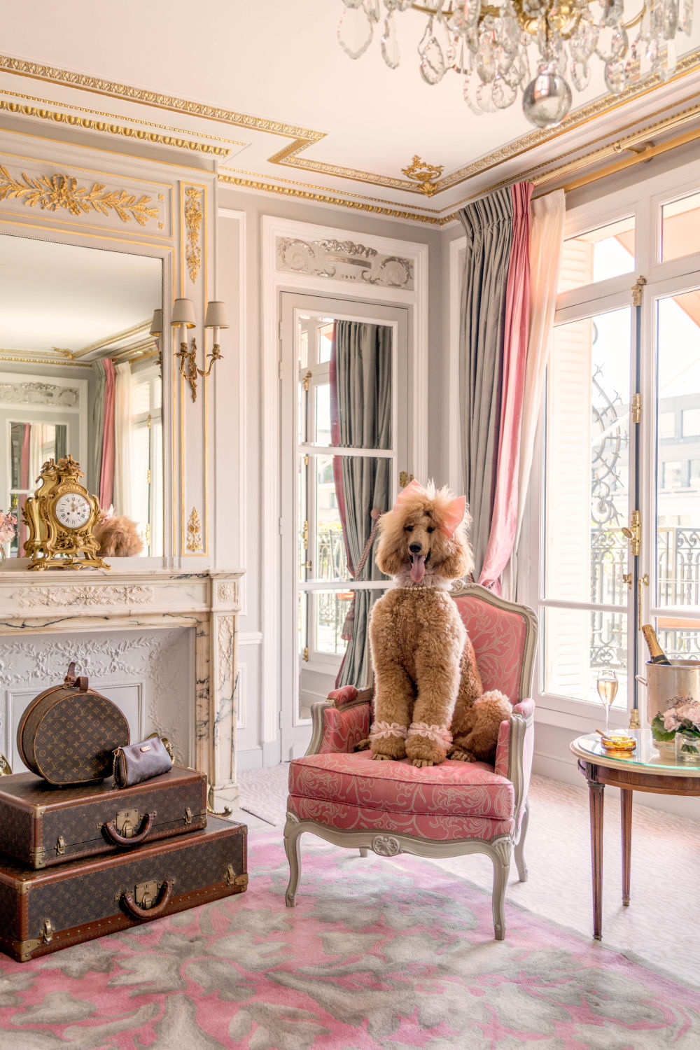Photography by Gray Malin of Prestige Suite Arrival, Hôtel Plaza Athénée