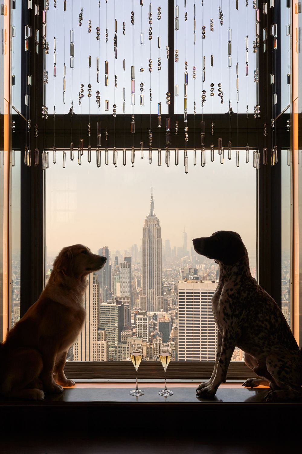 Photography by Gray Malin of Rainbow Room, Rockefeller Center