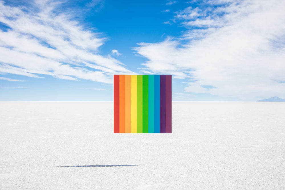 Photography by Gray Malin of Rainbow Square