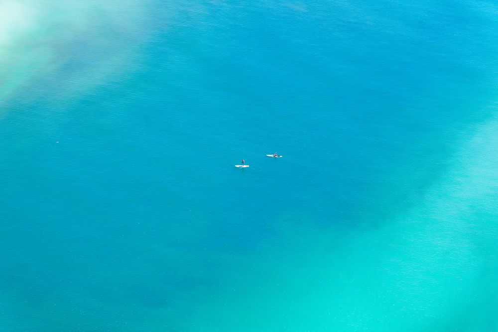 Photography by Gray Malin of Rosemary Beach Paddleboarders, 30A Florida