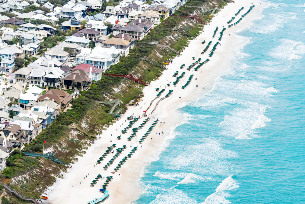 Photography by Gray Malin of Rosemary Beach, 30A Florida