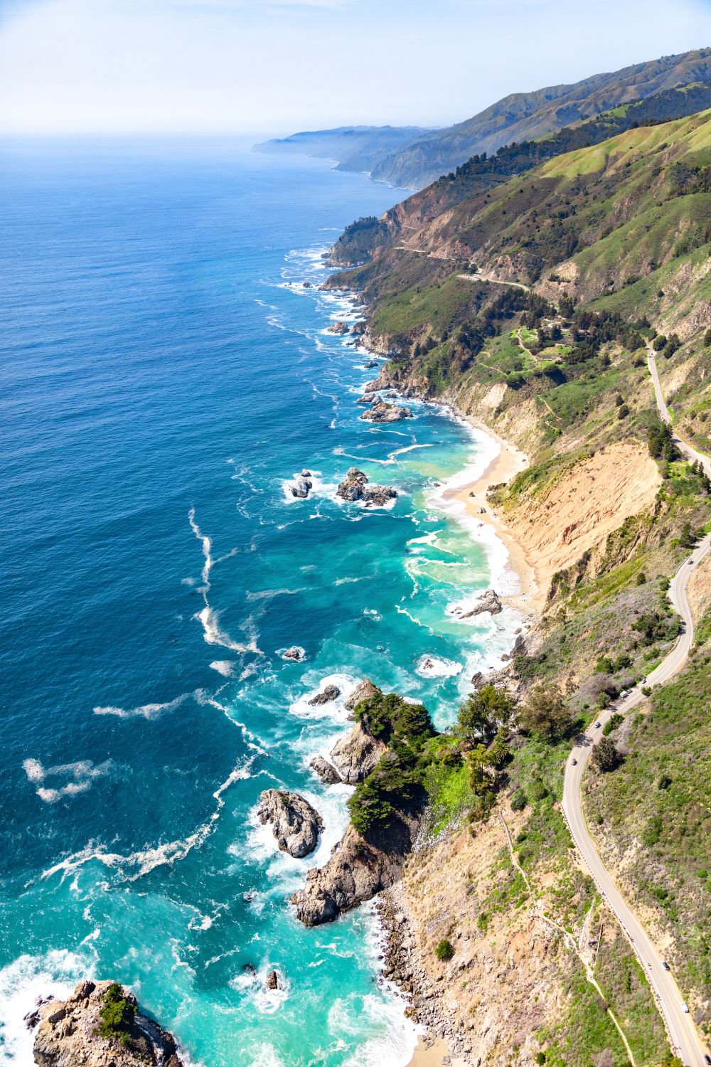 Photography by Gray Malin of Route 1, Big Sur