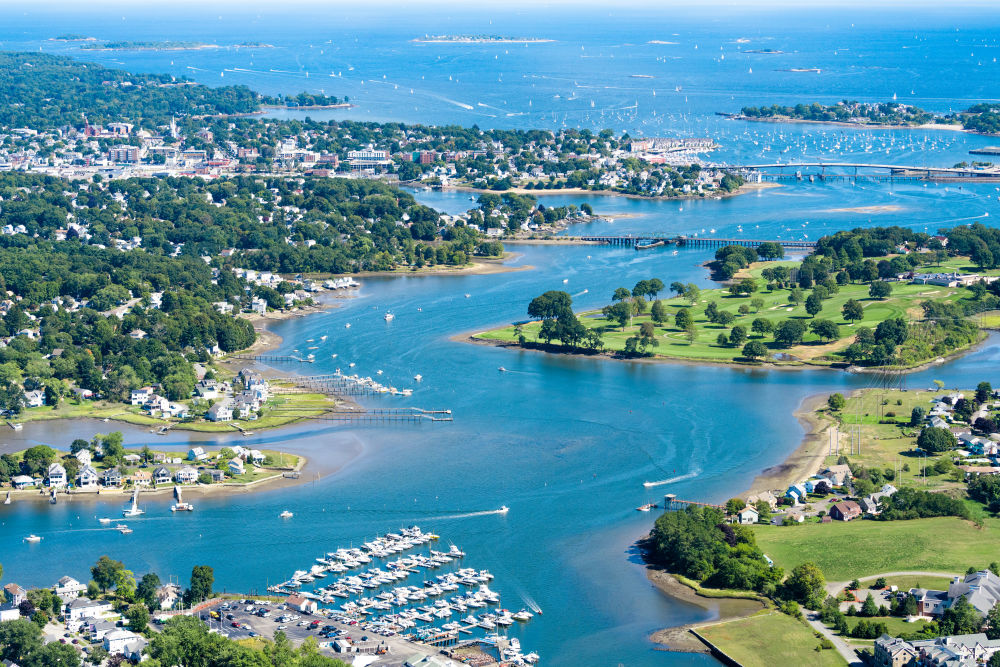 Photography by Gray Malin of Salem, Massachusetts