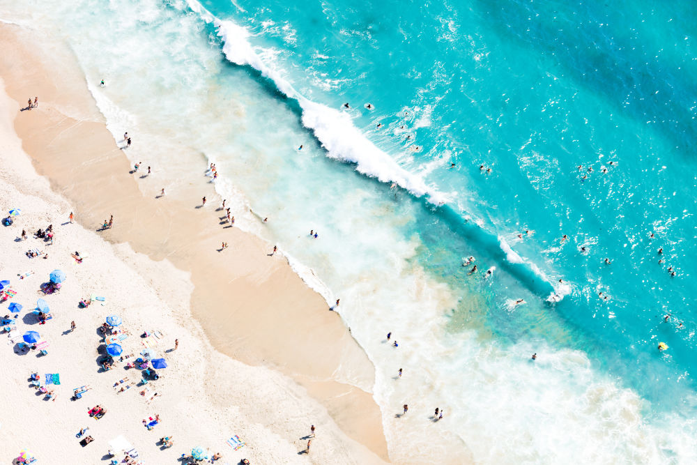 Photography by Gray Malin of Salt Creek Beach Diagonal, Dana Point