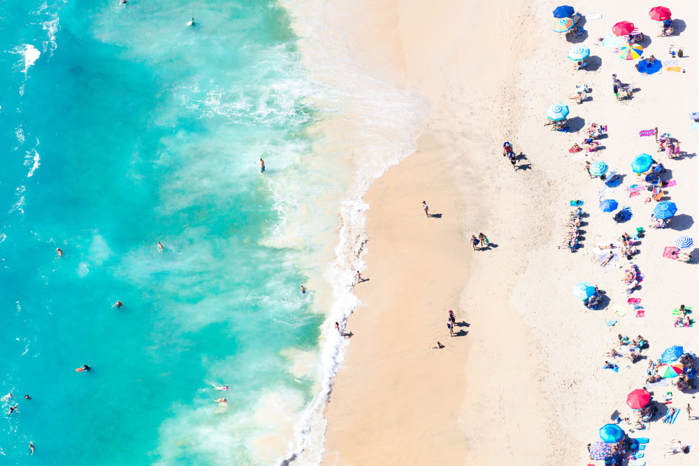 Photography by Gray Malin of Salt Creek Beach, Dana Point