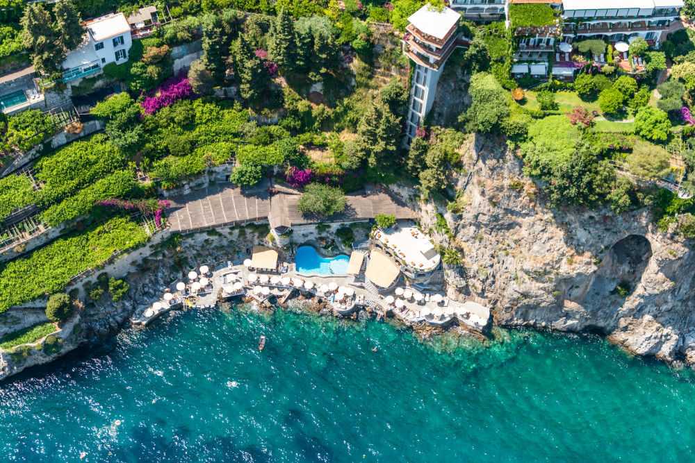 Photography by Gray Malin of Santa Caterina, Amalfi