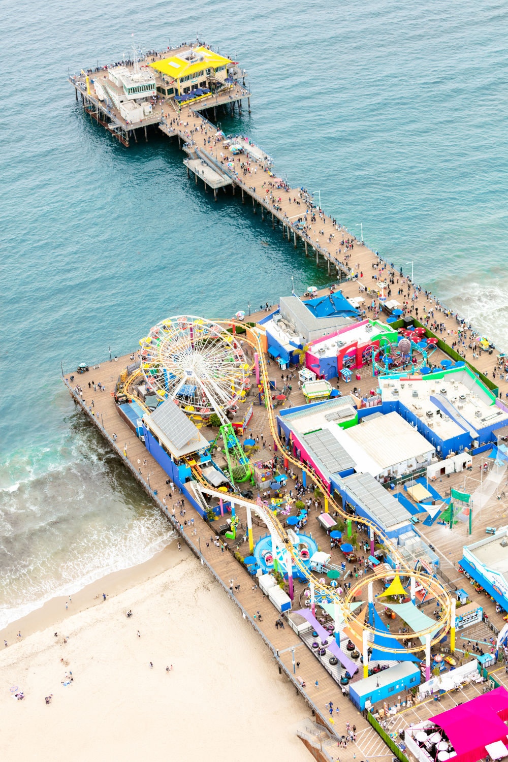 Photography by Gray Malin of Santa Monica Pier II